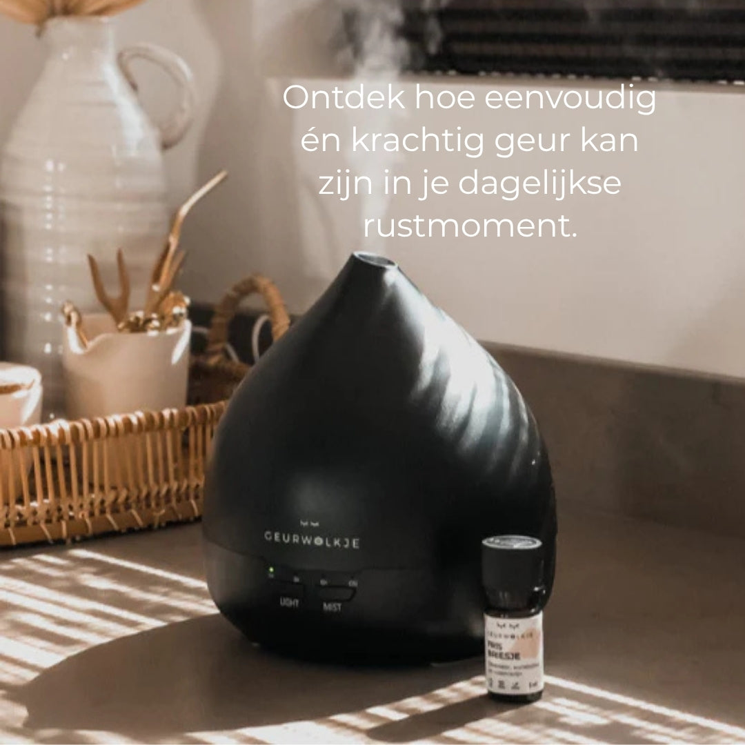 Geurwolkje Bundel – Unity 2.0 Zwart + Pepermunt & Citroen