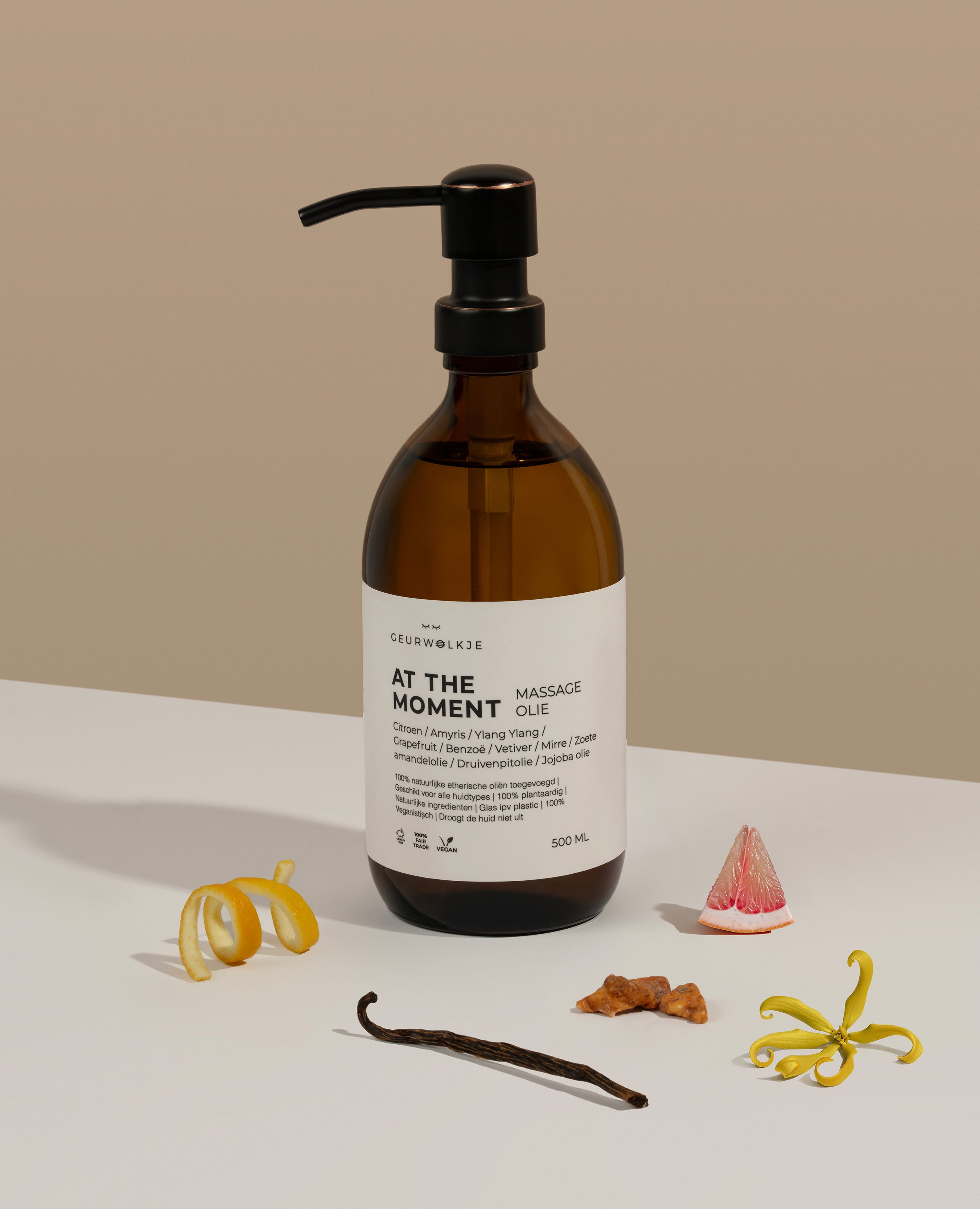 at the moment massageolie 500ml