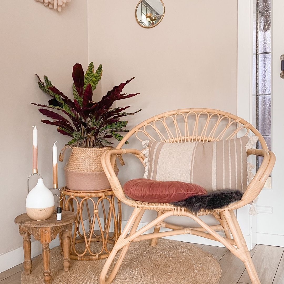 Geurwolkje Aroma Diffuser in licht hout Close 2 Nature 2.0, perfect voor geurverspreiding.