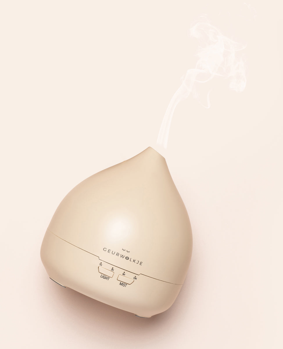 Geurwolkje Aroma Diffuser in nude Unity 2.0, voor een moderne geurervaring