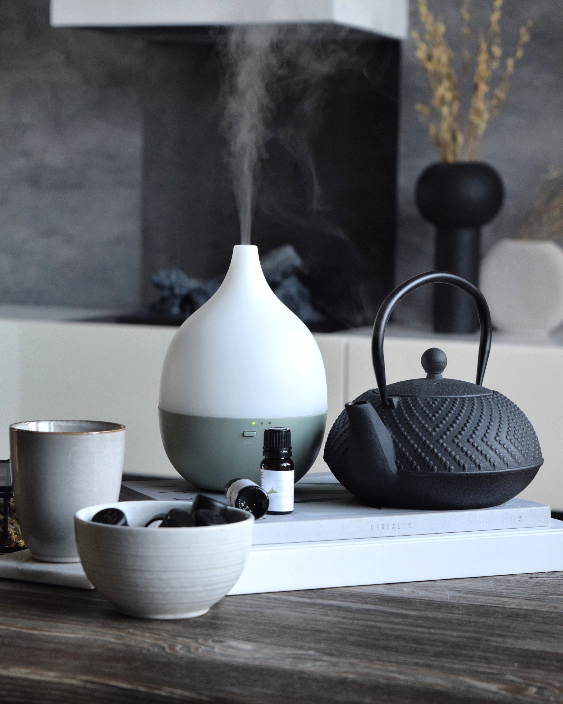 Geurwolkje Aroma Diffuser Close 2 Nature in Groen, perfect voor geurverspreiding