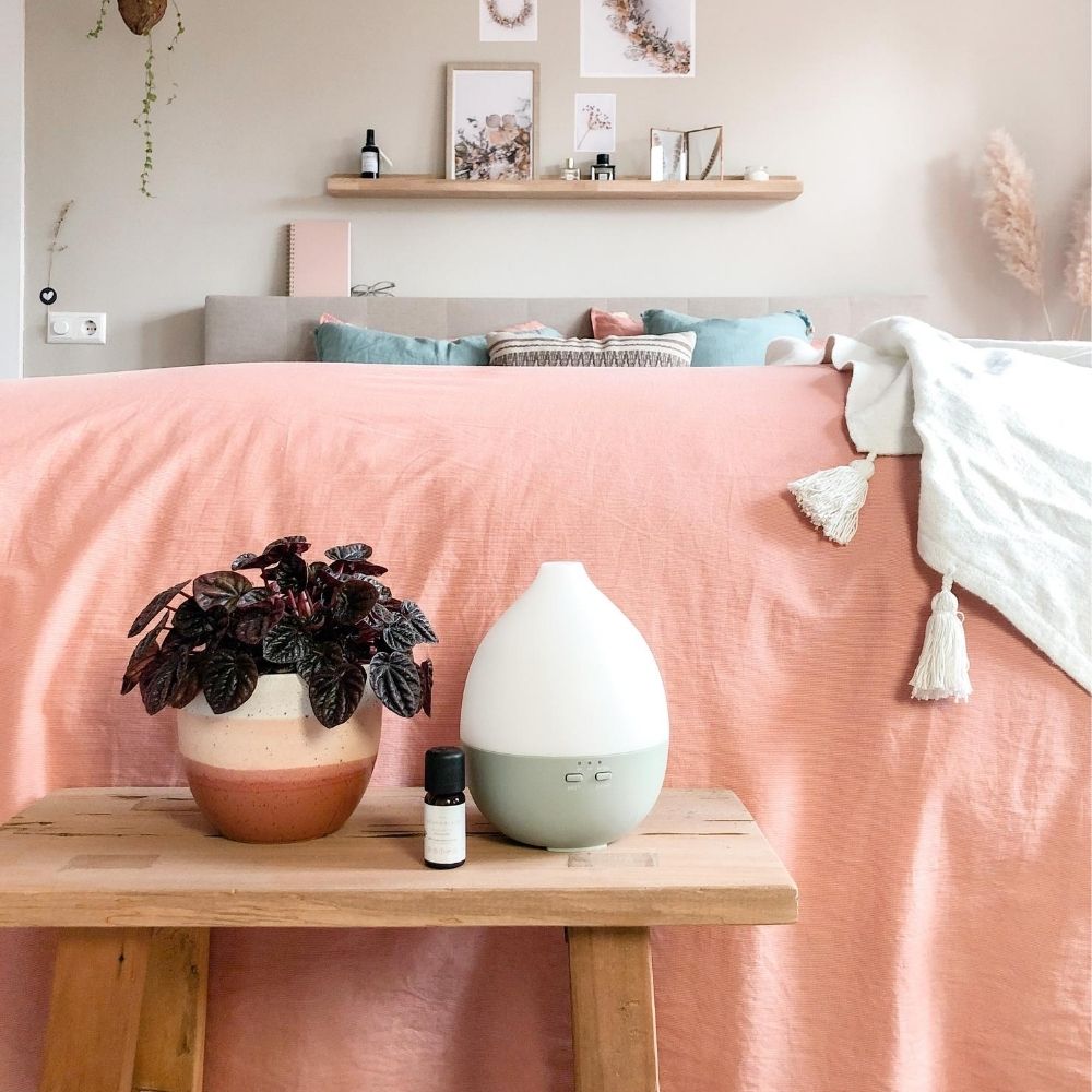 Geurwolkje Aroma Diffuser in Groen Nimbus 2.0, perfect voor geurverspreiding.