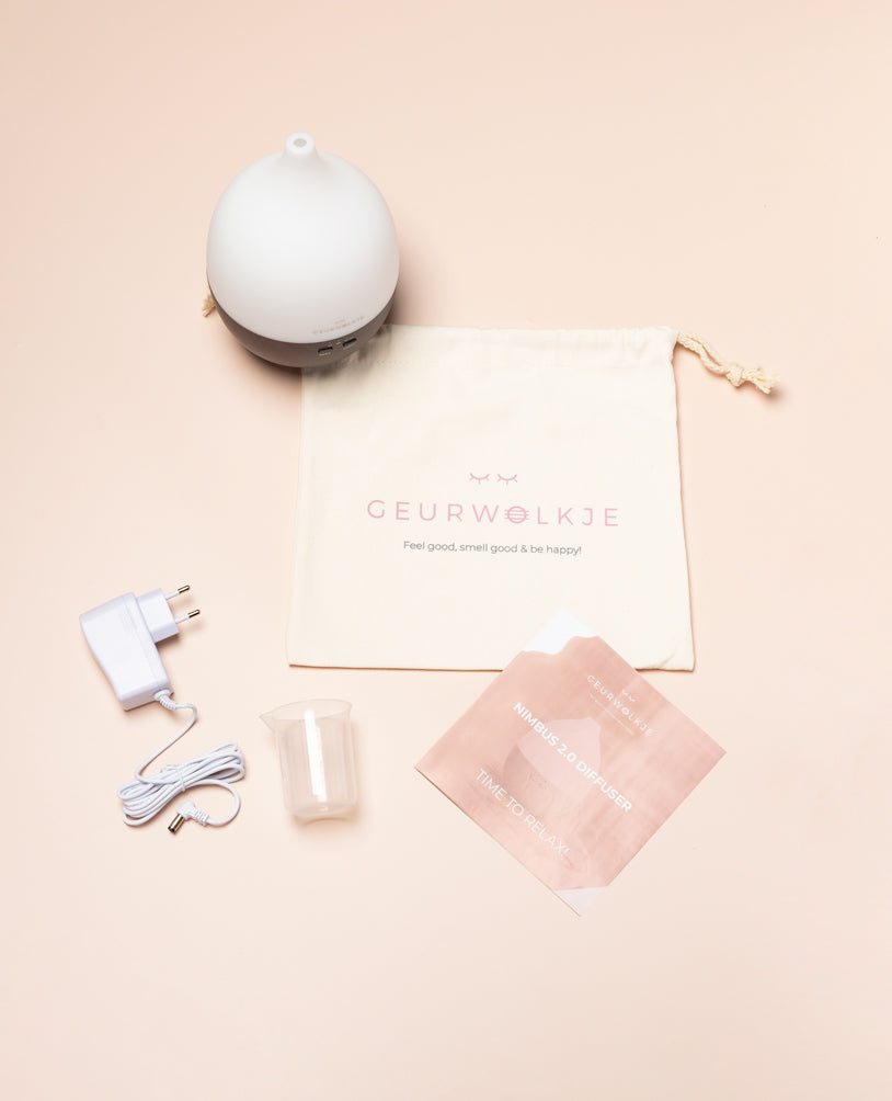Geurwolkje Aroma Diffuser in donker hout Close 2 Nature 2.0, perfect voor geurverspreiding.
