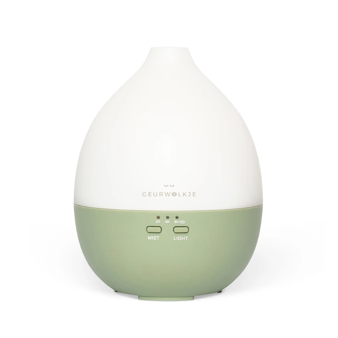 Geurwolkje Aroma Diffuser in Groen Nimbus 2.0, perfect voor geurverspreiding.