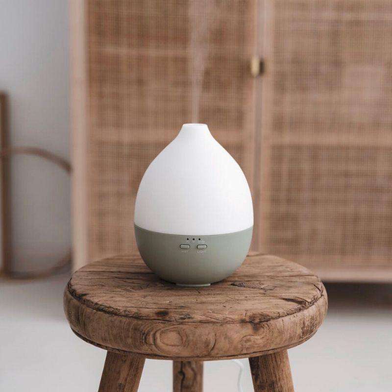 Geurwolkje Aroma Diffuser in Groen Nimbus 2.0, perfect voor geurverspreiding.