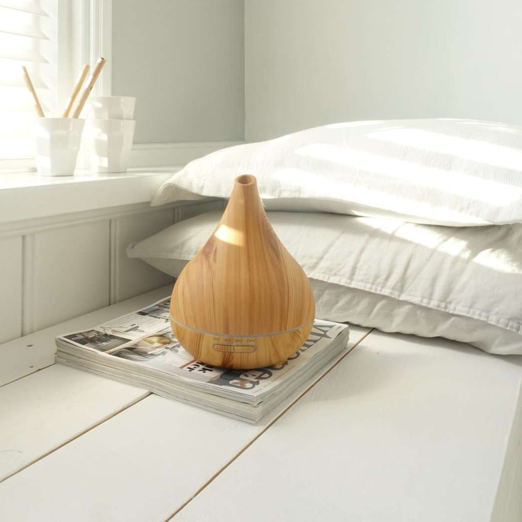 Geurwolkje Aroma Diffuser in licht hout Unity voor het verspreiden van aroma&