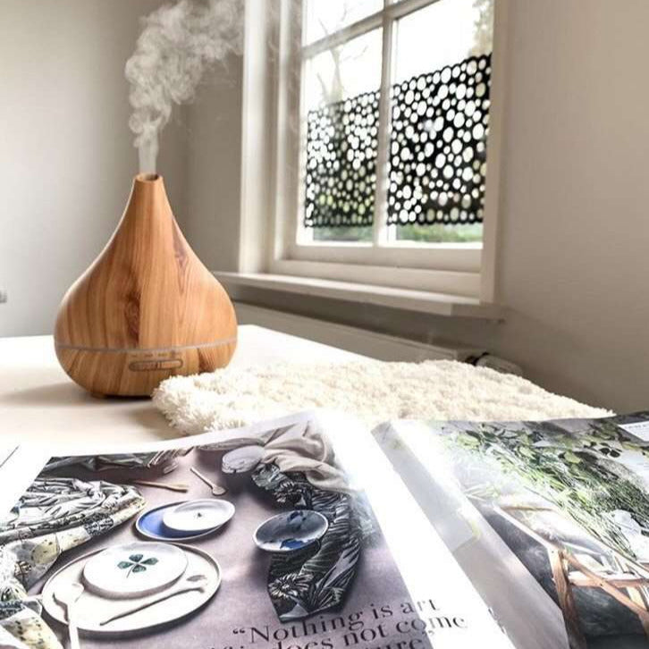 Geurwolkje Aroma Diffuser in licht hout Unity voor het verspreiden van aroma&