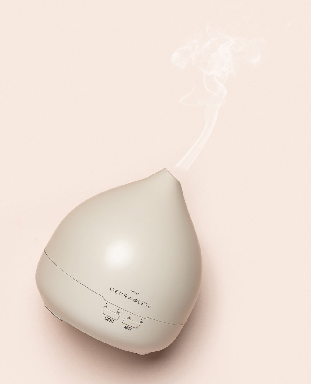 Geurwolkje Aroma Diffuser in warm grey Unity 2.0, perfect voor geurverspreiding.
