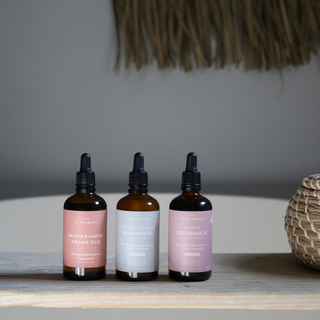 natuurlijke gezicht olie jojoba