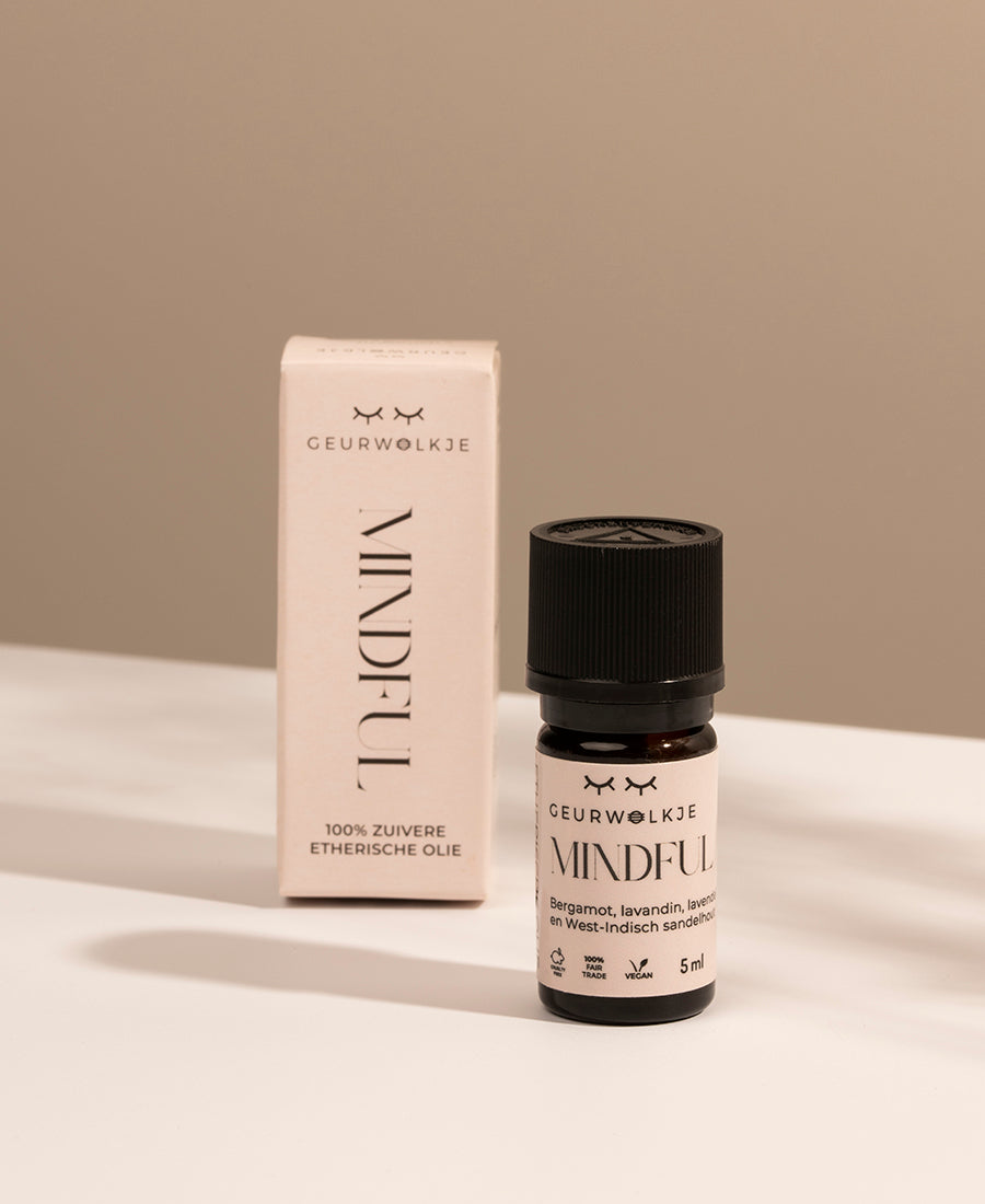 geurwolkje etherische olie mindful blend