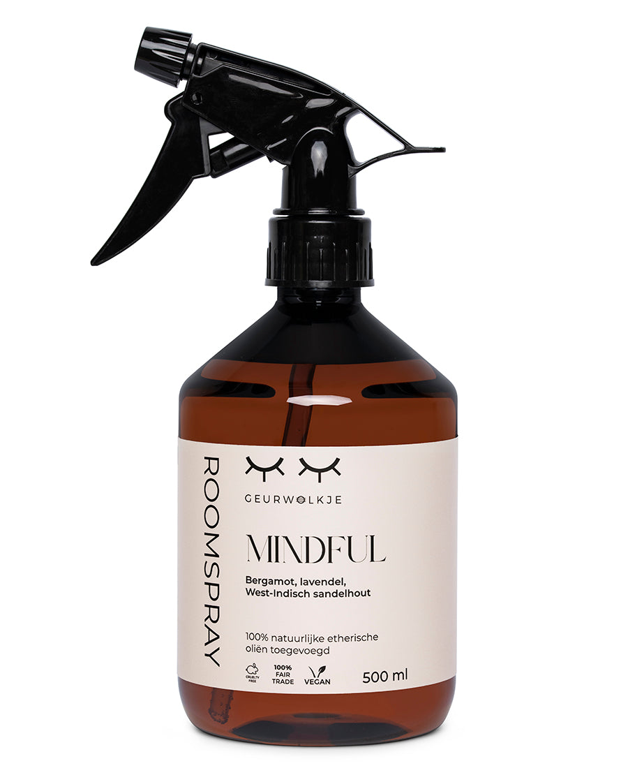 geurwolkje roomspray mindful 500ml