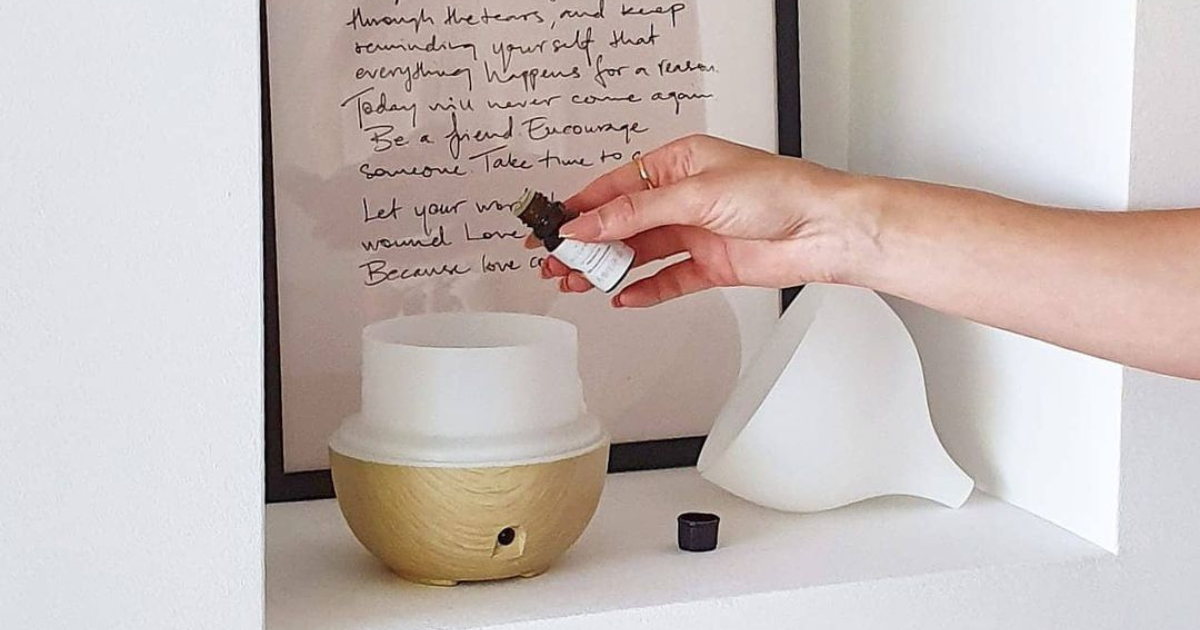 geurwolkje aroma diffuser droge lucht slapen