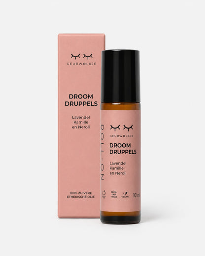 Droom Druppels  - Natuurlijke Parfum Roller met Etherische Olie - 10 ml