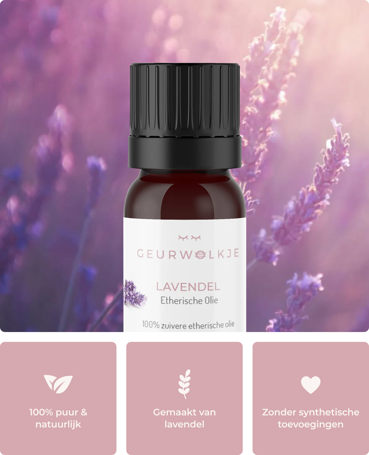 Etherische lavendelolie tegen stress en slecht slapen