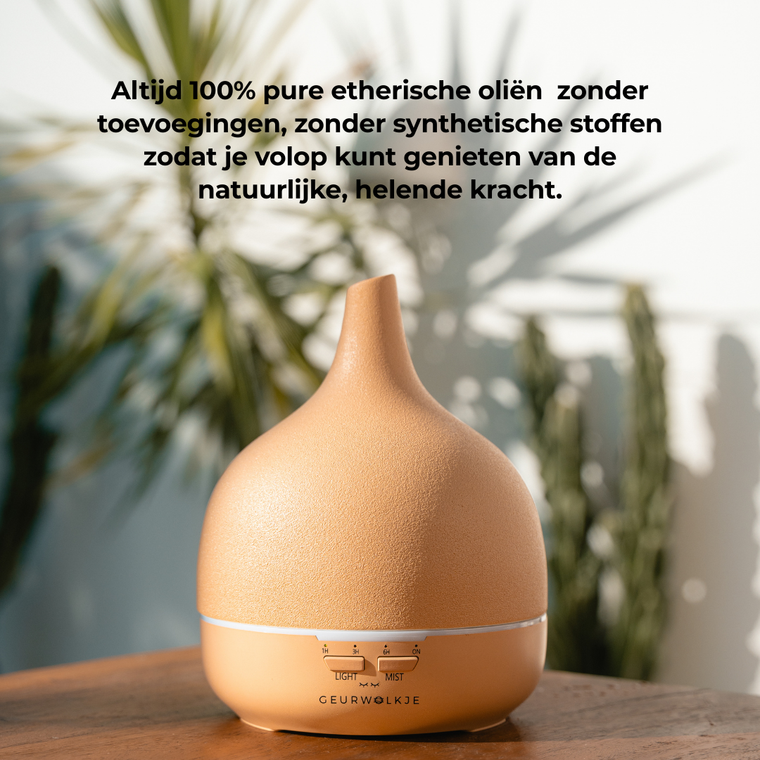geurwolkje aroma diffuser peach