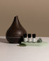 Geurwolkje® Aroma Diffuser Bundel Vitaliteit, Unity Donkerhout Diffuser, Met etherische olie, Feeling Better, Tea Tree en Eucalyptus