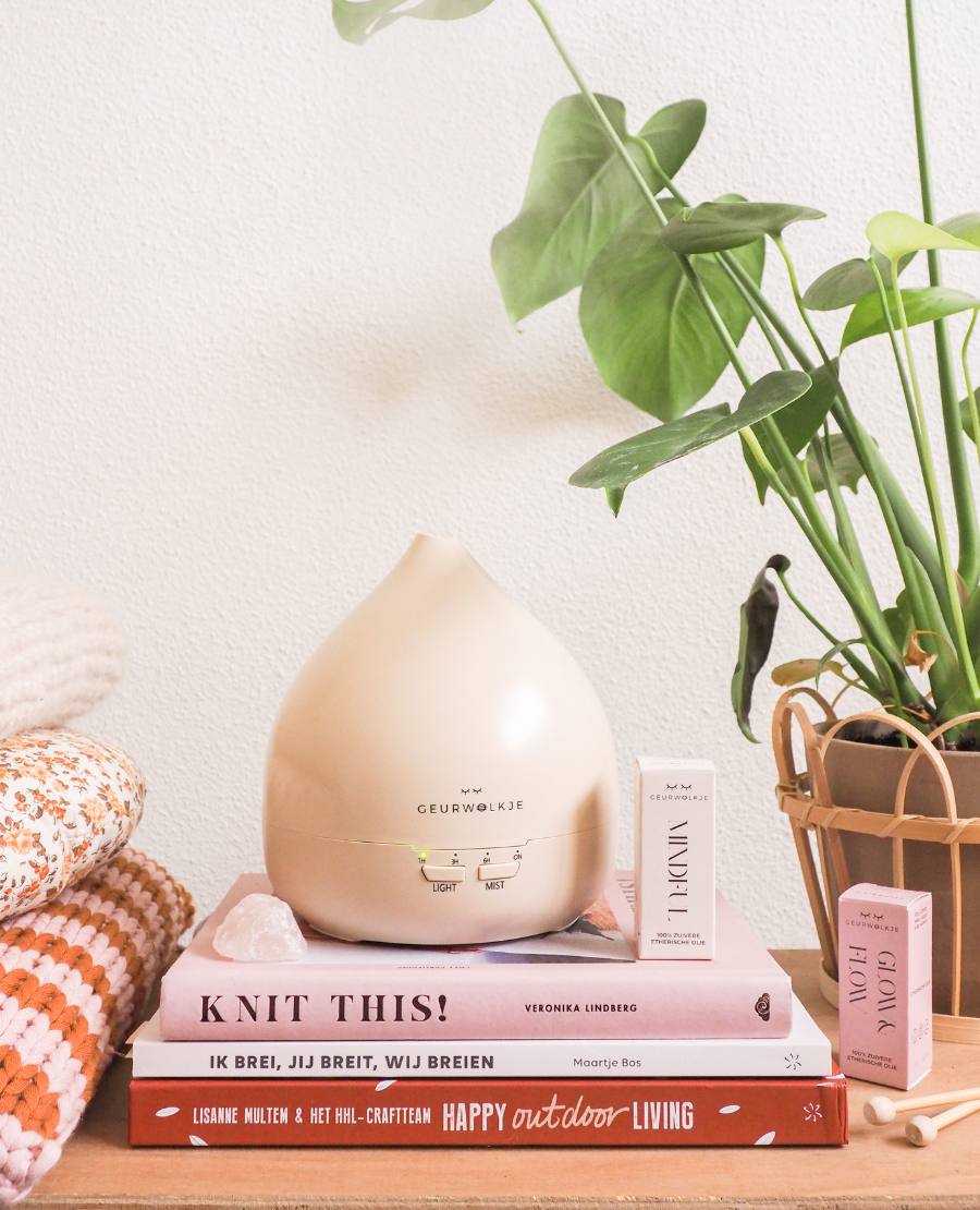 Unity 2.0 - Geurwolkje® Aroma Diffuser - Nude - 400 ml