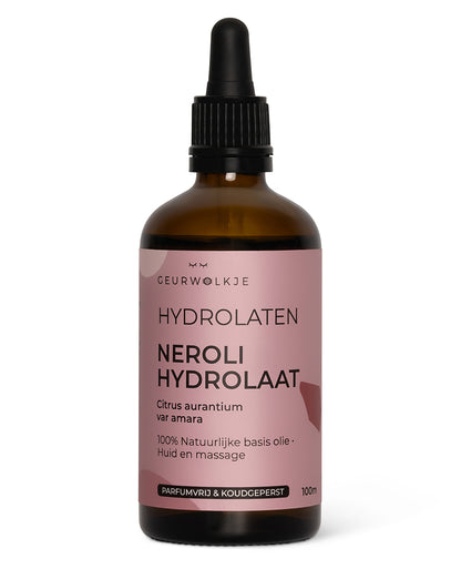 Geurwolkje - Hydrolaat - Neroli - Natuurlijke Basisolie - 100 ml