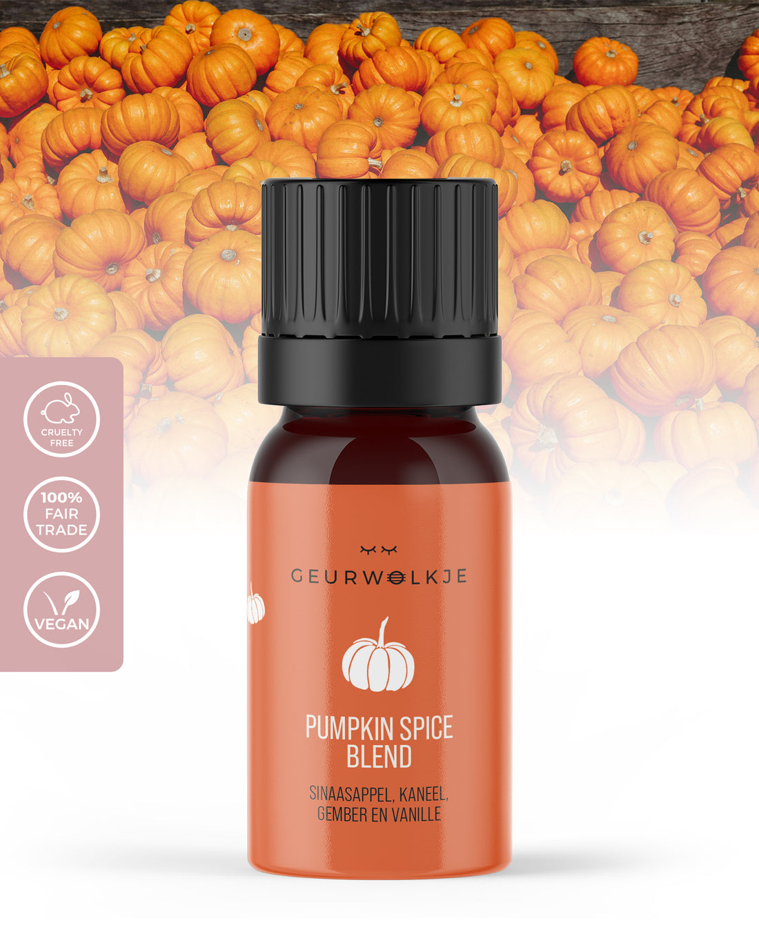 Pumpkin Spice - Geurwolkje® Blend - 100% Etherische Olie - 5 ml