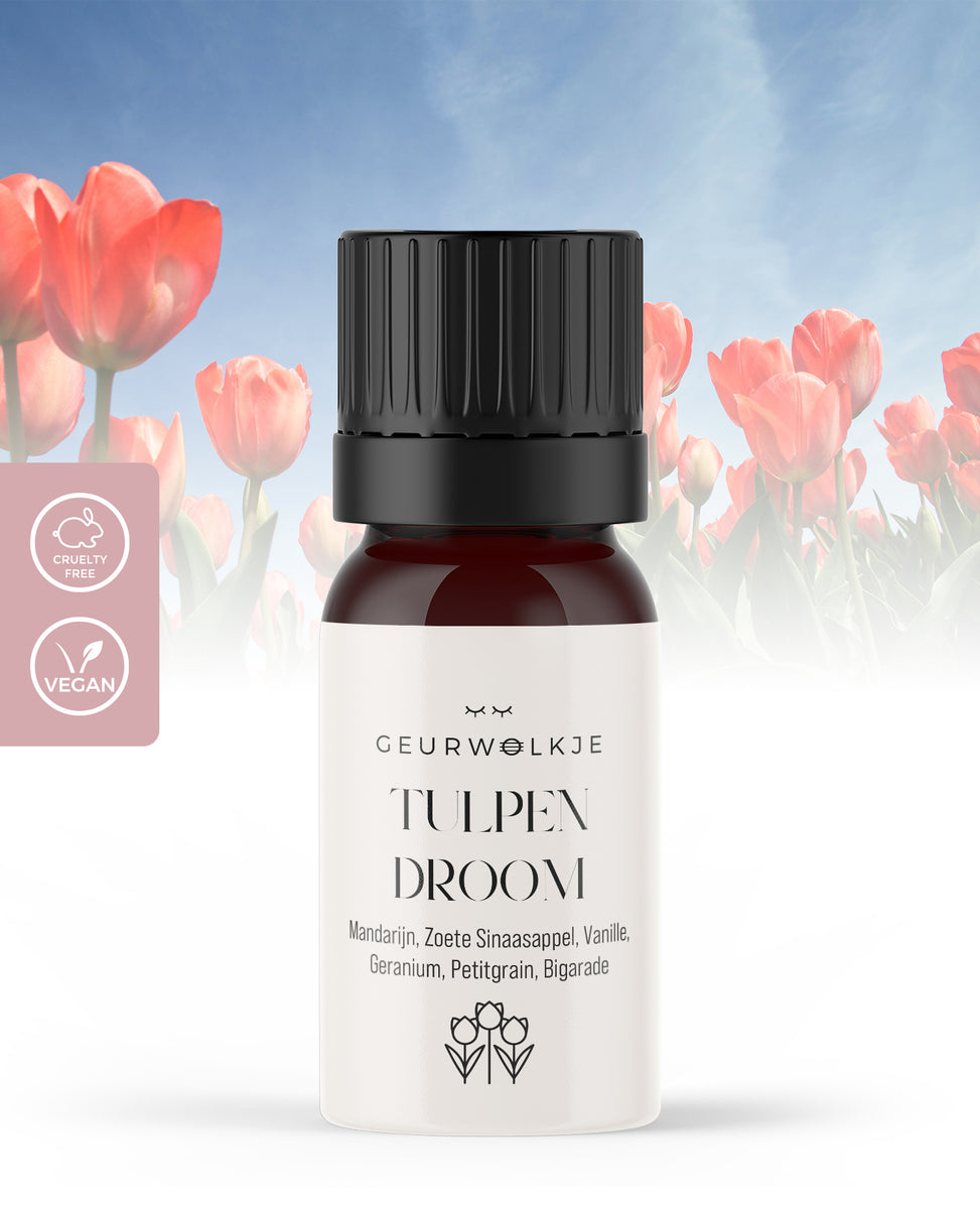 Tulpendroom - Natuurlijke Etherische Olie Blend - Geurwolkje® Blend