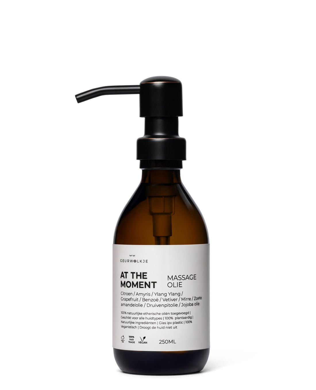 at the moment massageolie 250ml geurwolkje