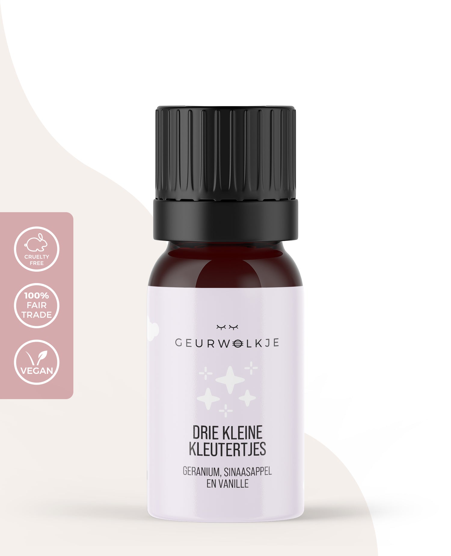 Drie Kleine Kleutertjes - Geurwolkje® Blend kinderlijn - 100% Natuurlijke Etherische Olie - 5 ml