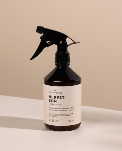herfstzon - roomspray - geurwolkje 