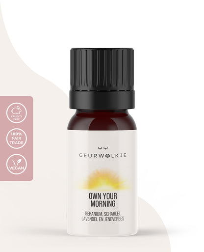 Own Your Morning - Geurwolkje® Blend - 100% Etherische Olie - 5 ML