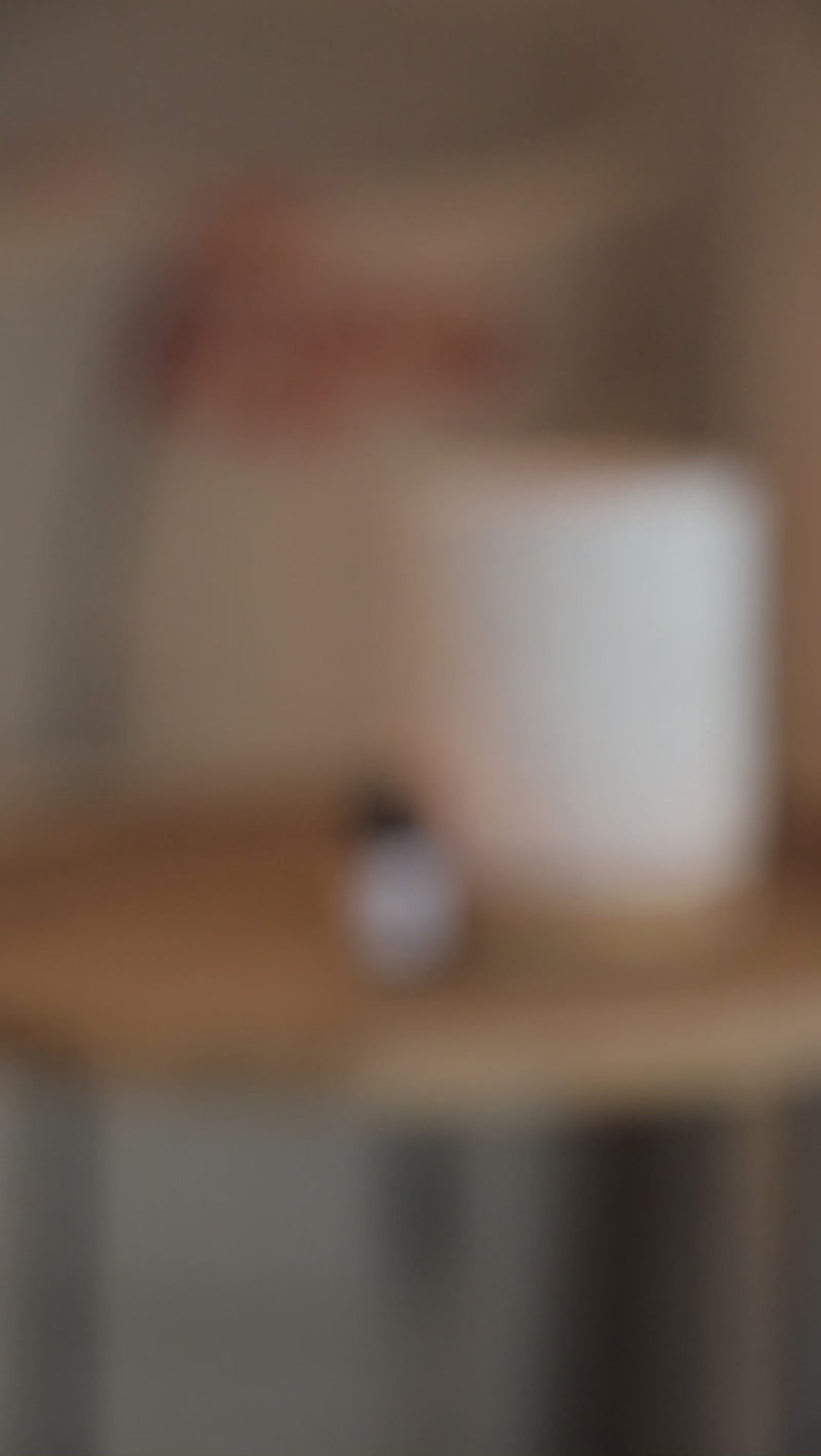 Living Green Ovaal aroma diffuser met etherische olie en zichtbare nevel