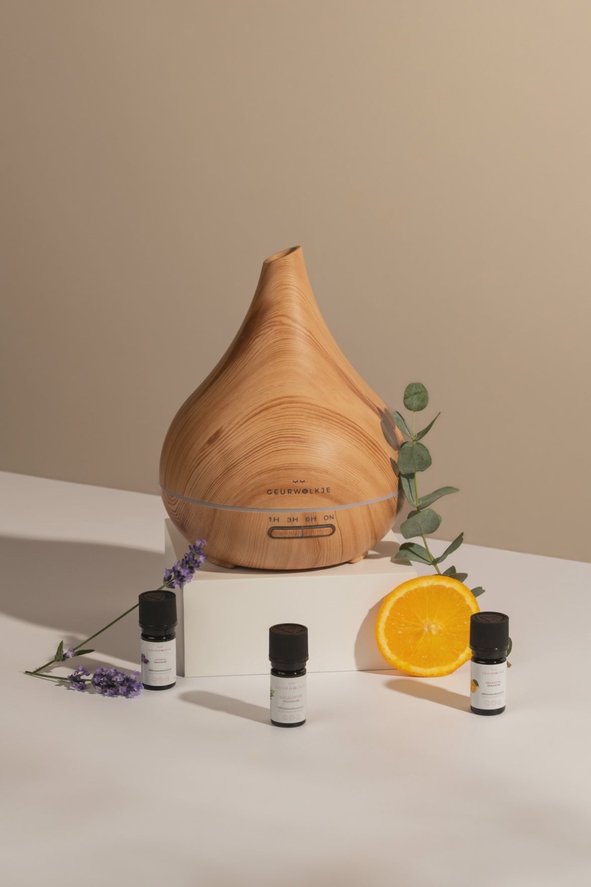 Daily Balance Trio Etherische Olie Bundel  Eucalyptus · Sinaasappel · Lavendel