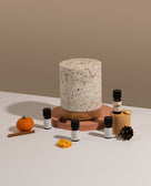 geurwolkje pumpkin spice bundel terrazzo ovaal