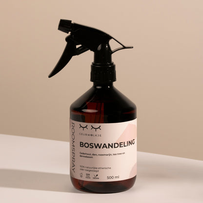 geurwolkje roomspray boswandeling 500ml