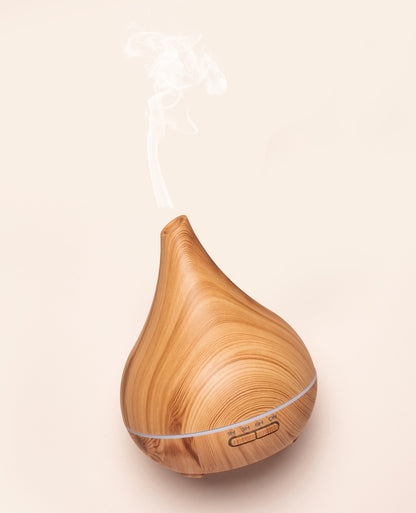 Geurwolkje Aroma Diffuser in licht hout Unity voor het verspreiden van aroma&