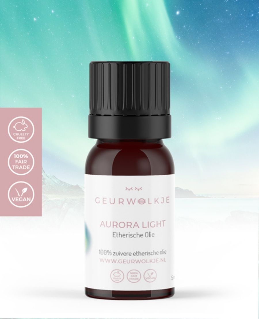 Aurora Light - Geurwolkje® Blend - 100% Etherische Olie - 5 ml