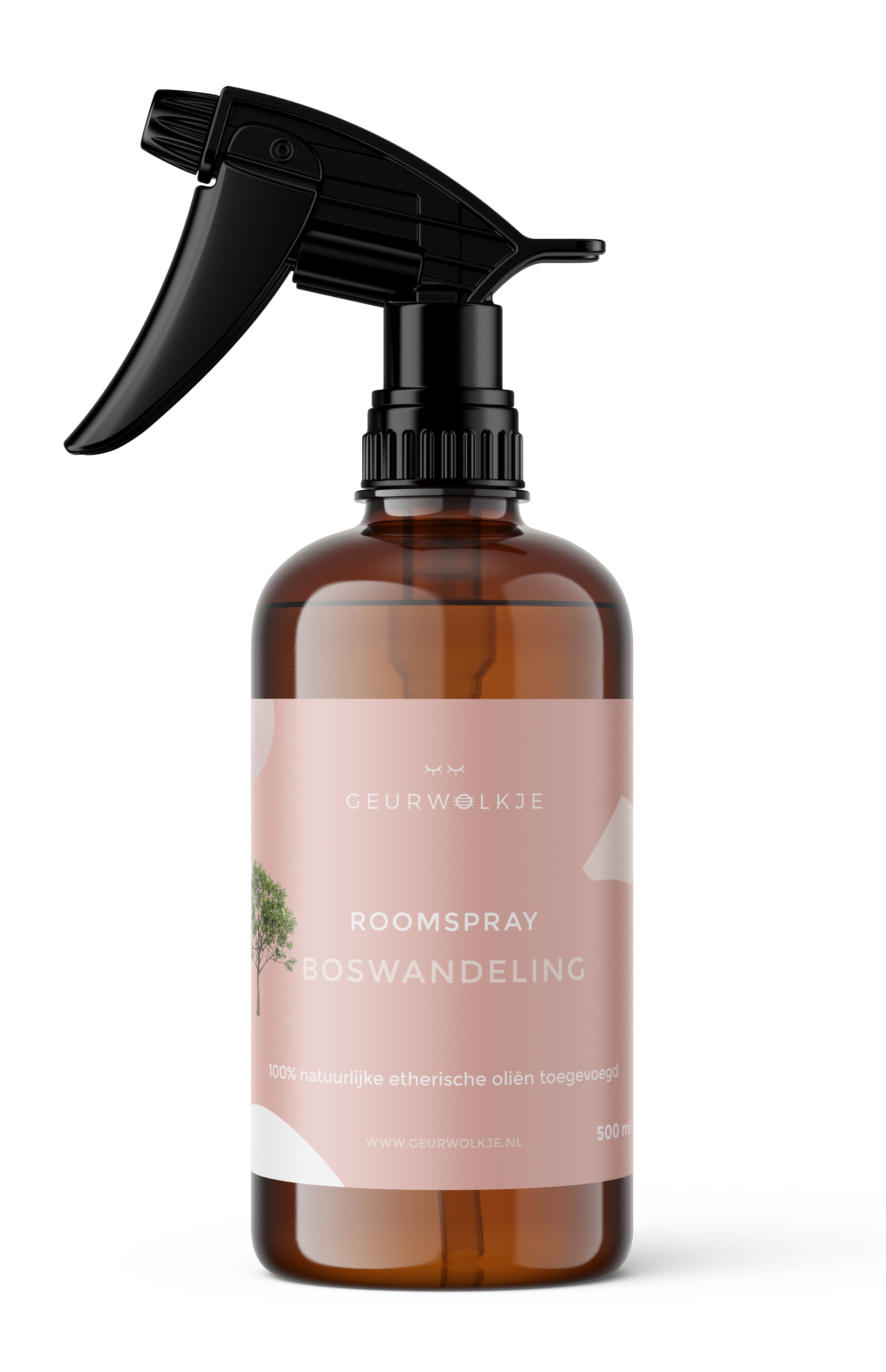 Natuurlijke roomspray met etherische olie