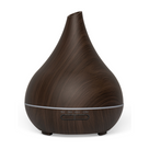 Geurwolkje Aroma Diffuser in donker hout Unity, perfect voor geurverspreiding.