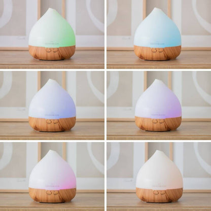 Geurwolkje Aroma Diffuser in Licht Hout Unity 2.0, perfect voor geurverspreiding.