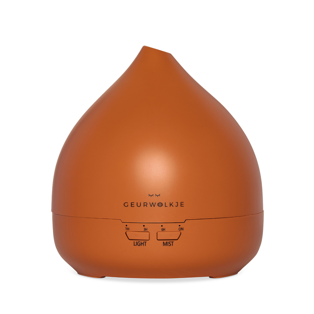 Geurwolkje Aroma Diffuser in terracotta Unity 2.0, perfect voor geurverspreiding.