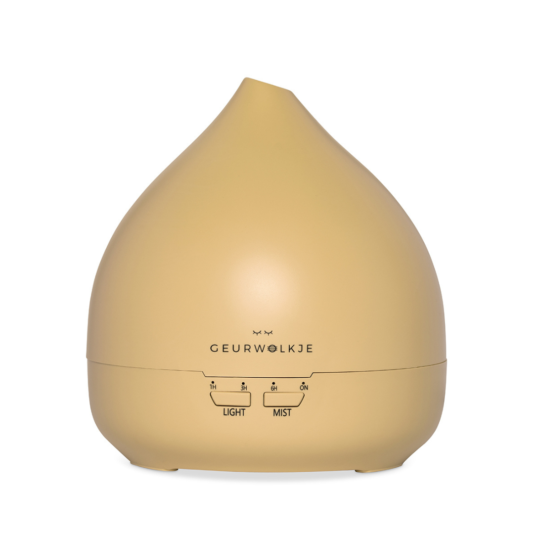 Geurwolkje Aroma Diffuser in soft sand Unity 2.0, perfect voor geurverspreiding.