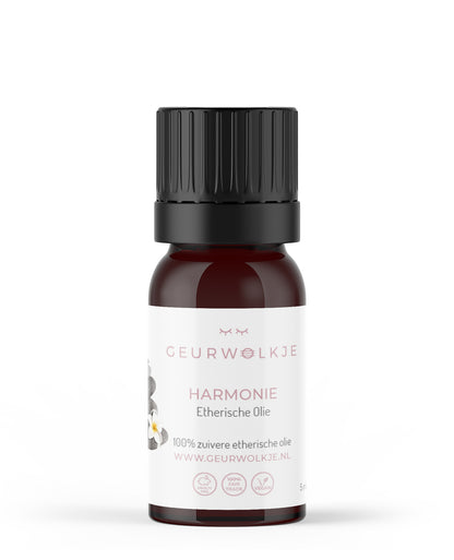 Harmonie - Geurwolkje® Blend - 100% Etherische Olie - 5 en 10 ml