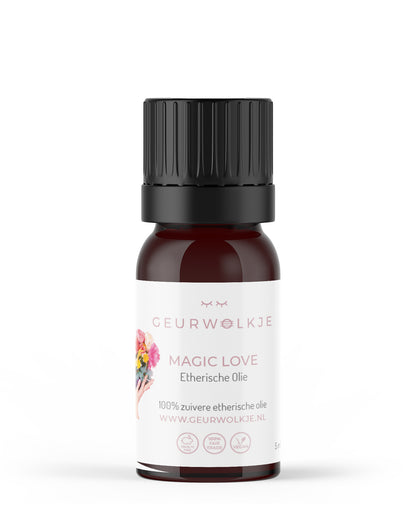 Magic Love - Geurwolkje® Blend - 100% Etherische Olie - 5 en 10 ml