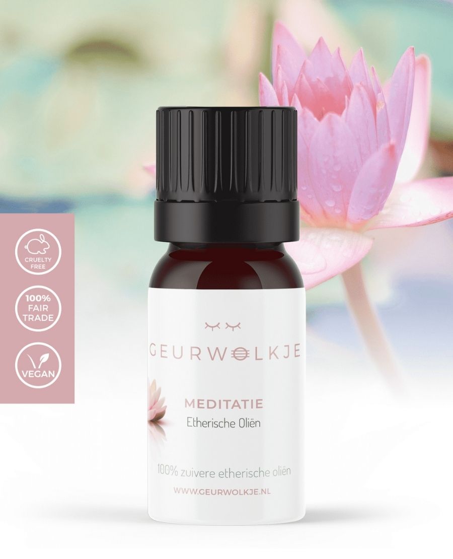 Meditatie - Geurwolkje® Blend - 100% Etherische Olie - 5 ml