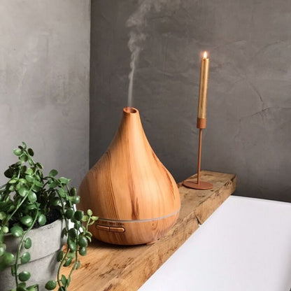 Geurwolkje Aroma Diffuser in licht hout Unity voor het verspreiden van aroma&