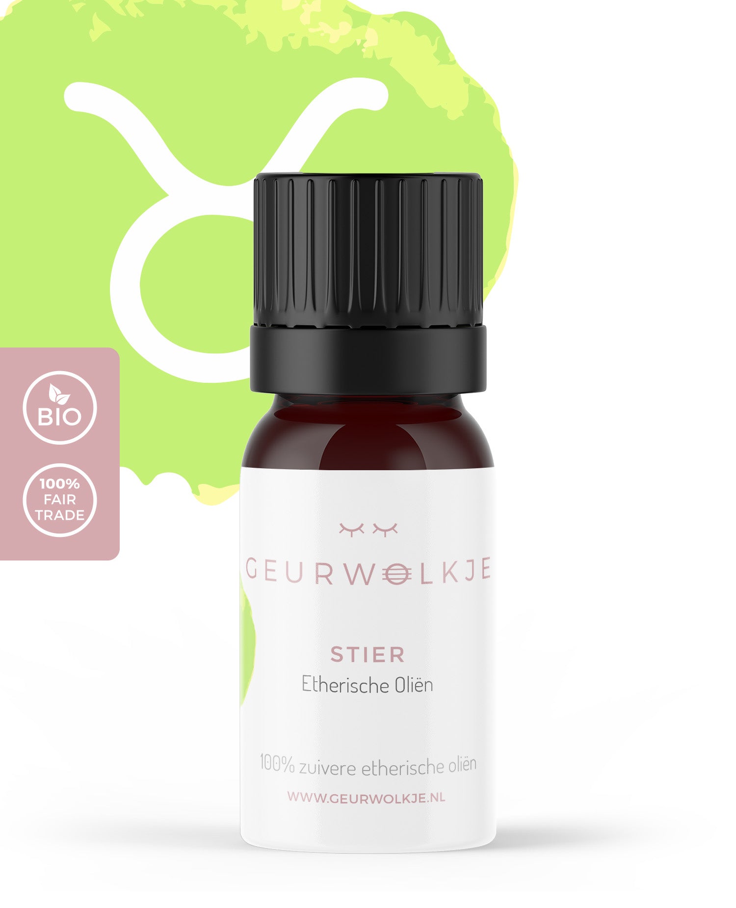 Taurus / Stier (21 april - 20 mei) - Geurwolkje® Blend - 100% Etherische Olie - 5 ml