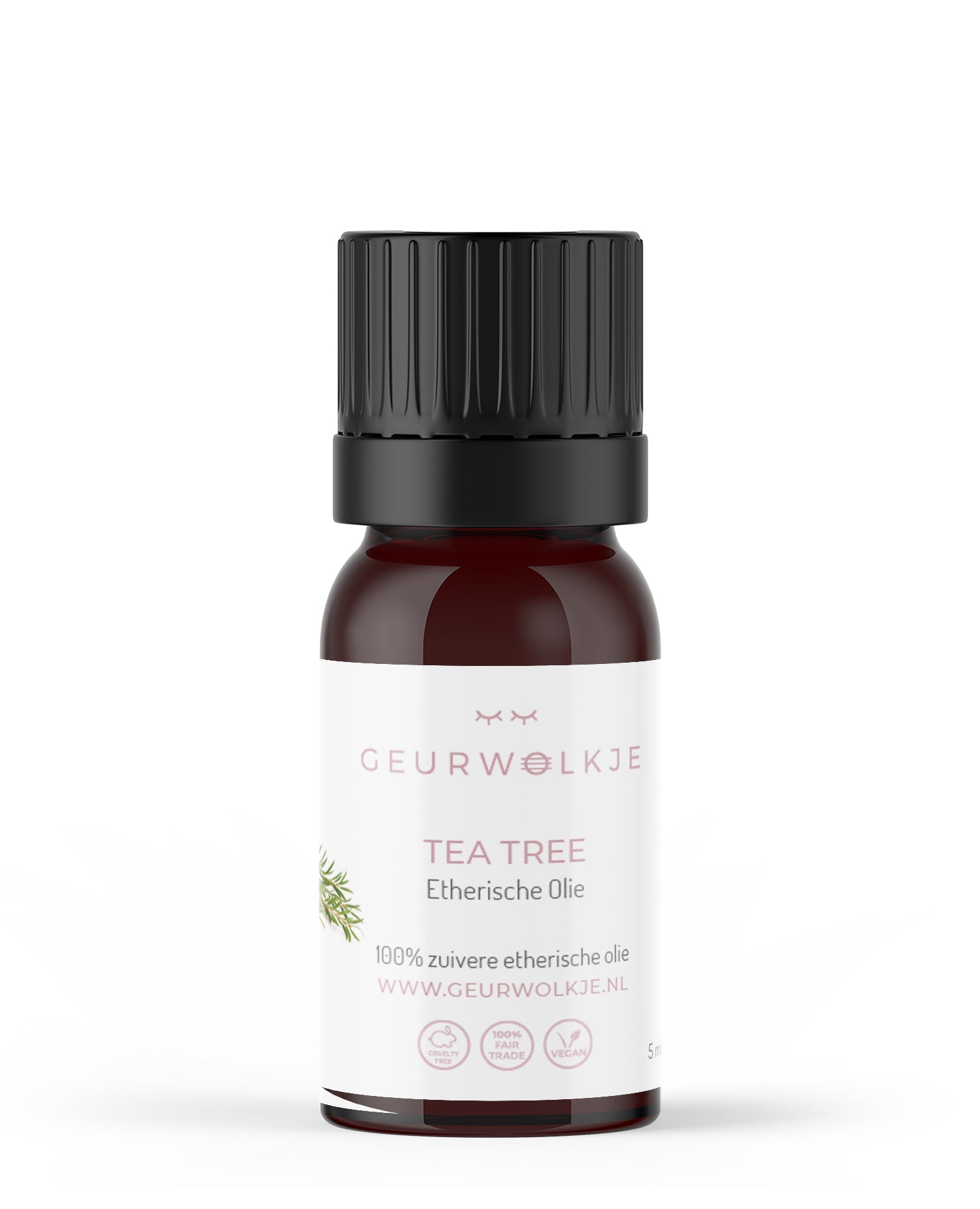 Geurwolkje® Aroma Diffuser Bundel Vitaliteit met etherische oliën: Feeling Better, Tea Tree en Eucalyptus