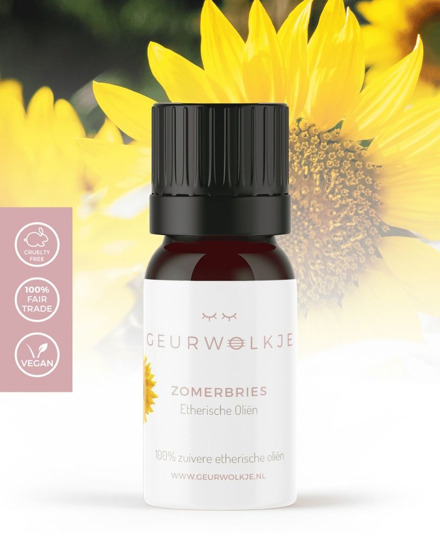 Zomerbries - Geurwolkje® Blend - 100% Etherische Olie - 5 ml