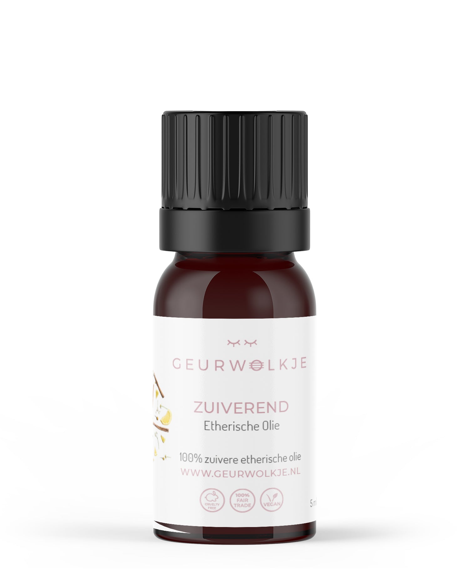 Zuiverend - Geurwolkje® Blend - 100% Etherische Olie - 5 ml