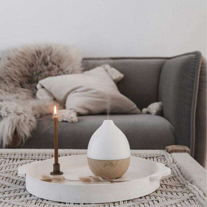 Geurwolkje Aroma Diffuser in licht hout Nimbus 2.0, voor het verspreiden van aroma&