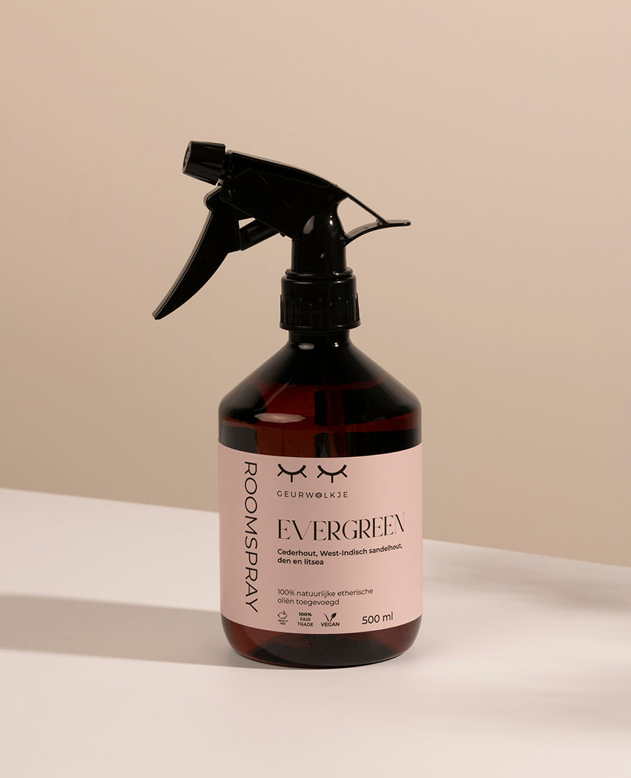 geurwolkje roomspray evergreen 500ml